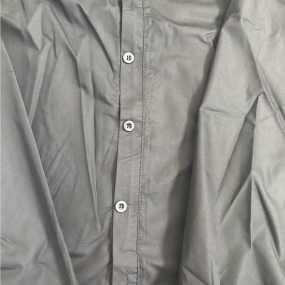 NWOT Black and White Large Classic Black Button-Up/Zipper 2 Shirt Bundle Large - Picture 4 of 7